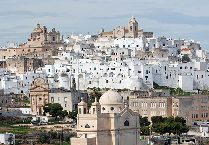 La città bianca di Ostuni
